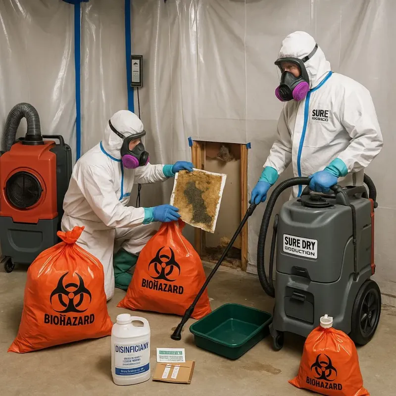 Contaminated Water Handling Protocols process in North Amityville, NY